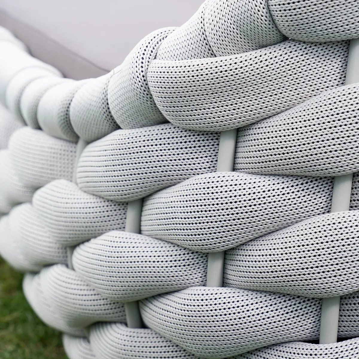 Cocaro 8-Piece Outdoor Rope Weave Sofa Set with Black Cover — image 10