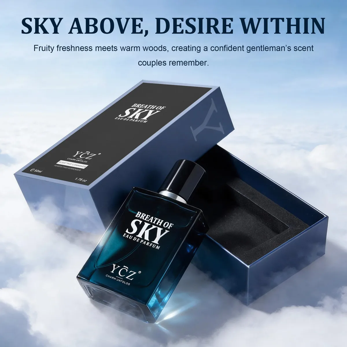 Breath of Sky Perfume | Aromatic Woody Fragrance | Unisex Perfume — image 5
