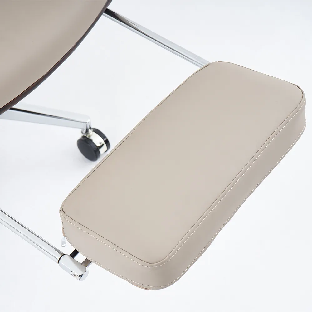 Reclining Leather Office Desk Chair High Back Adjustable Swivel — image 27