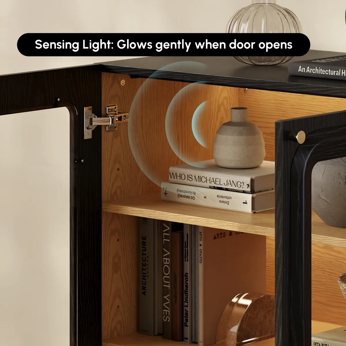 94" TV Stand with Chest Cabinet with Storage — image 8