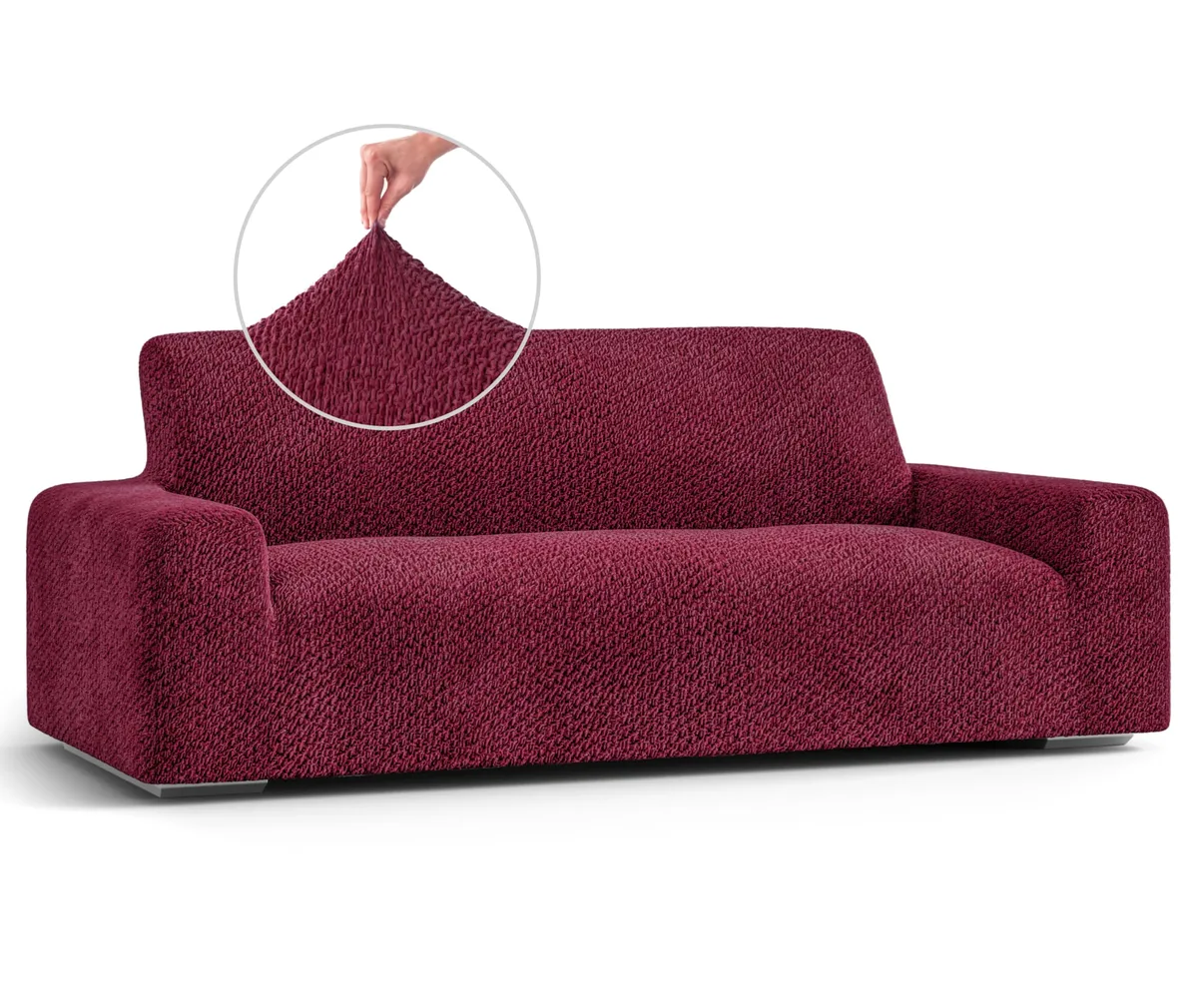 Sofa Slipcovers - 1-Piece Furniture Protector - Form Fit, Machine Washable -VelvetCollection — image 9