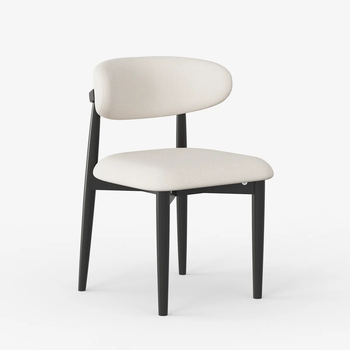 Modern PU Leather Dining Chair with Rubber Wood Legs — image 20