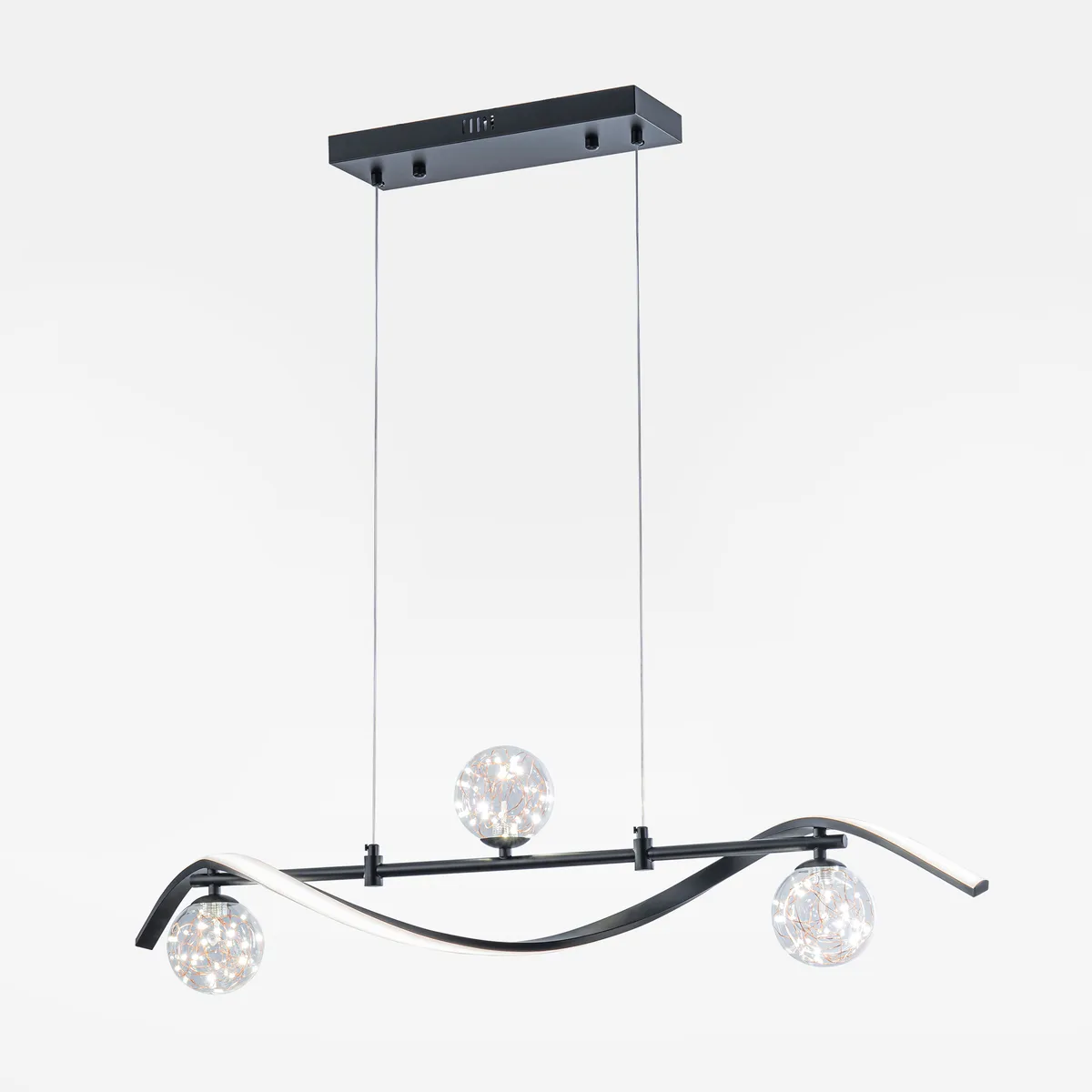 Set Of Two 4-Light LED Linear Dimmable Kitchen Island Lighting — image 19
