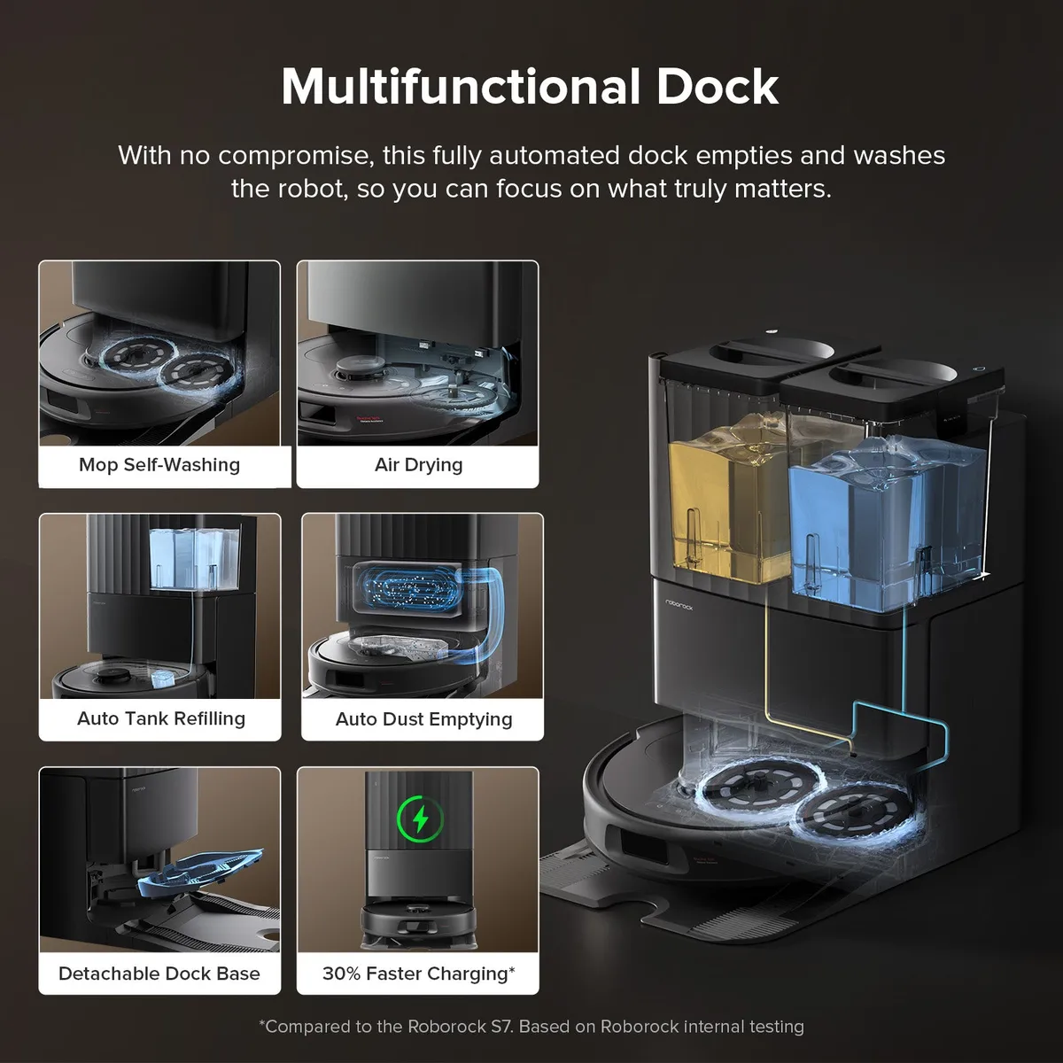 Roborock QV 35S Robot Vacuum TT — image 3