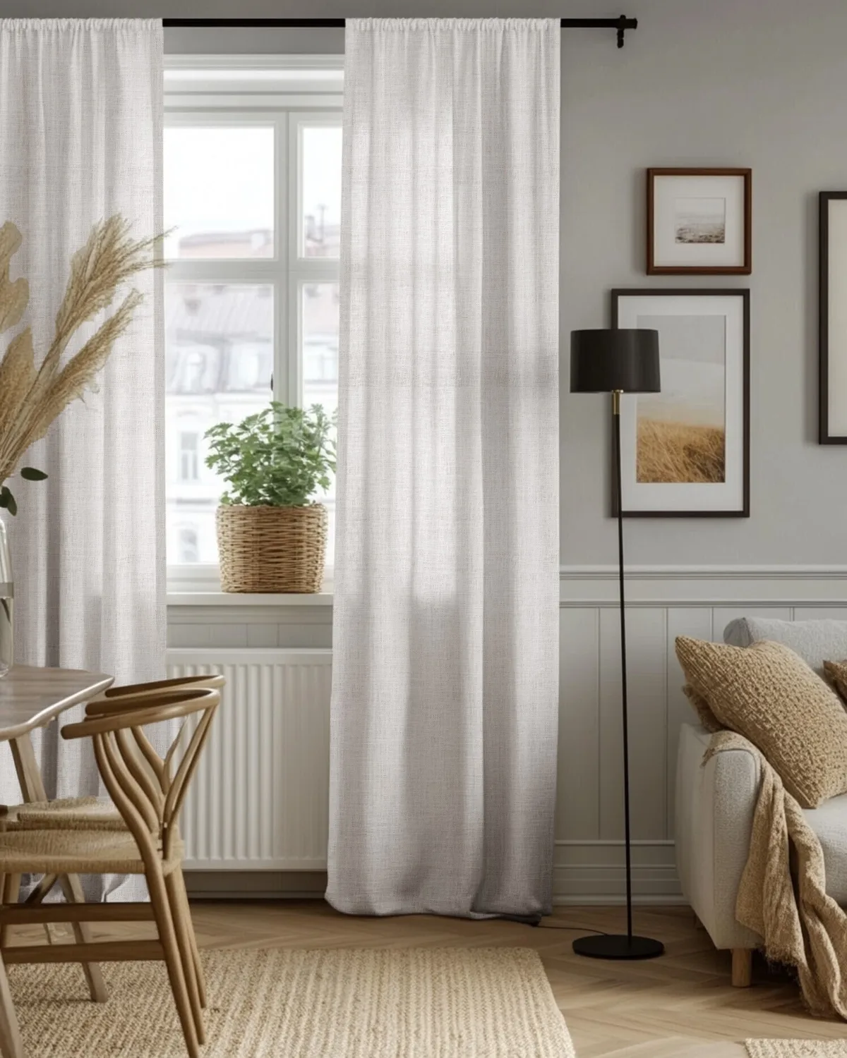 Sunveil Linen Sheer Custom Curtain — image 2