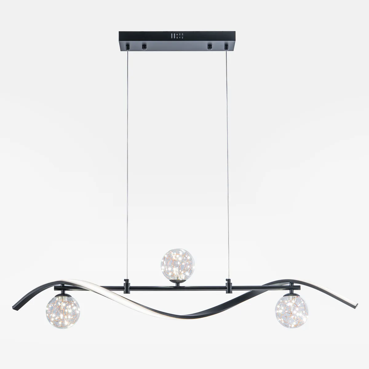Set Of Two 4-Light LED Linear Dimmable Kitchen Island Lighting — image 18