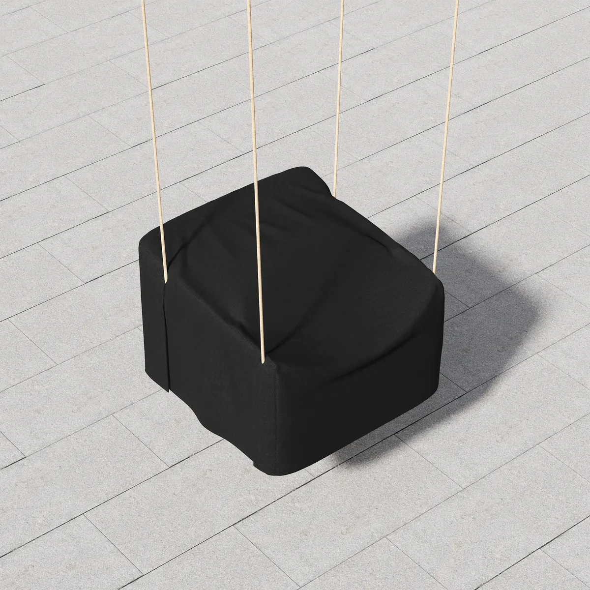 Ropipe 600D Tough Canvas Waterproof Outdoor Patio Swing