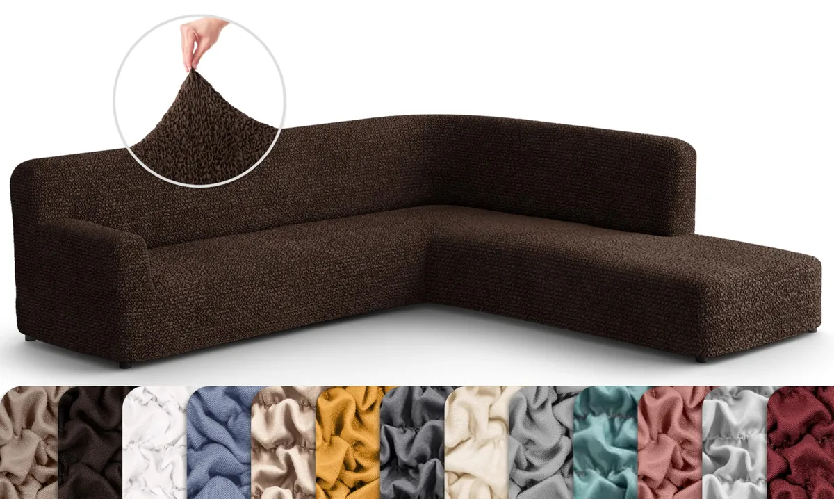 Corner Special Right - 1-Piece Furniture Protector - Form Fit, Machine Washable -MicrofibraCollection — image 13