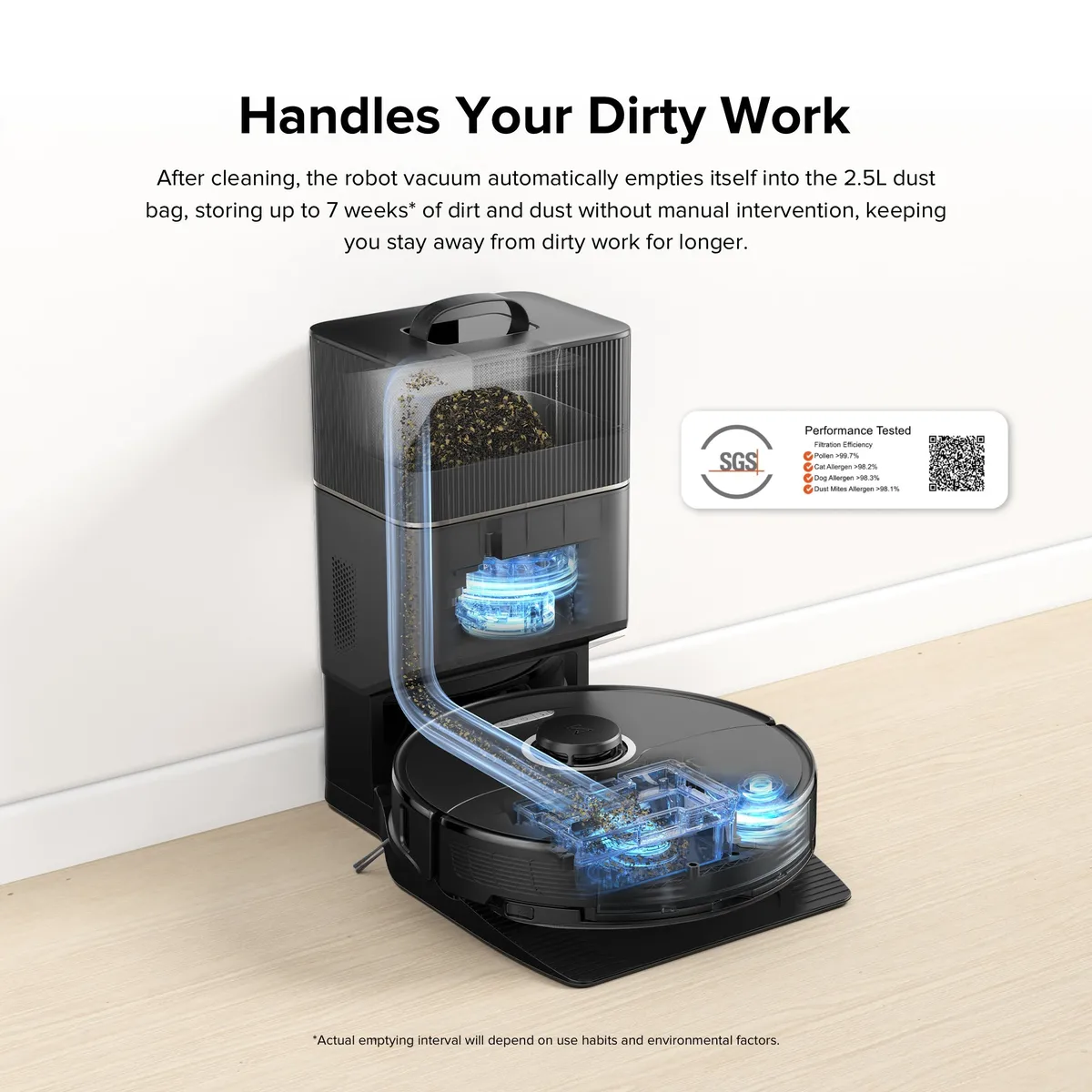 【Certified Refurbished 90% New】Roborock S8+ Robot Vacuum Cleaner — image 3