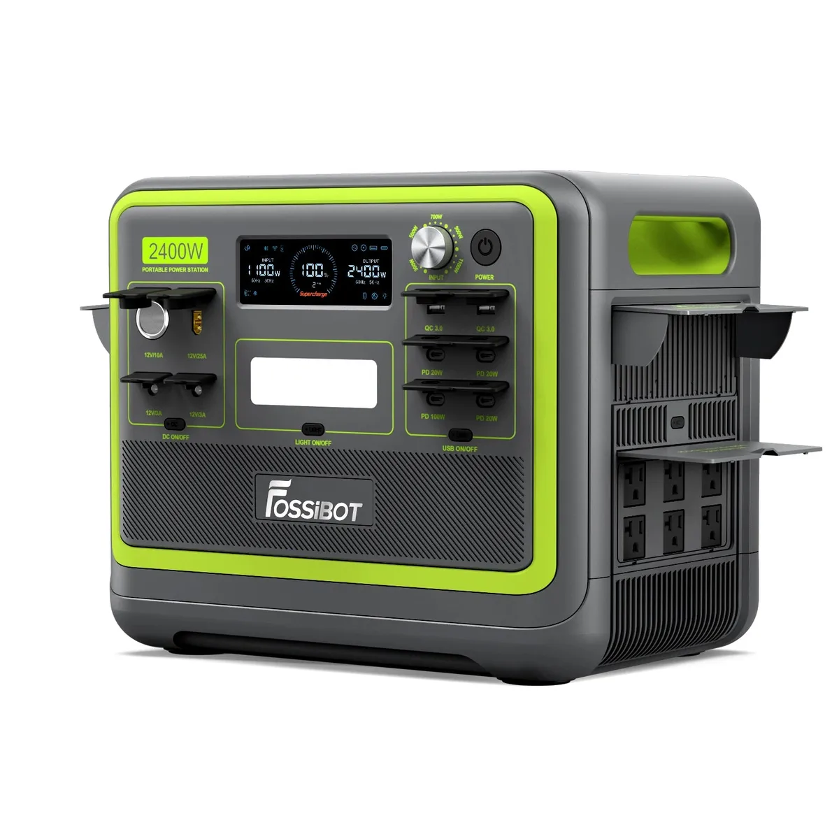 FOSSiBOT F2400 + 200W & 420W Solar Panel | Solar Generator Kit — image 3