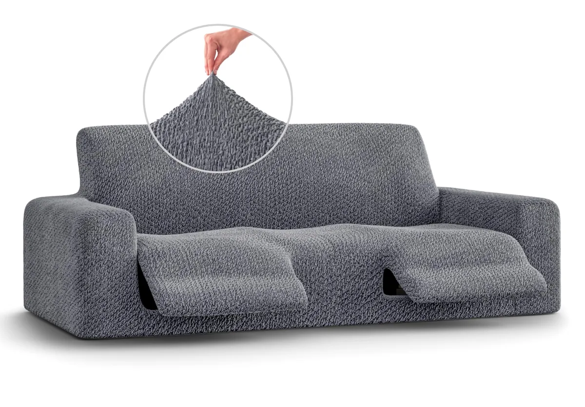 Recliner Sofa Slipcover - 1-Piece Furniture Protector - Form Fit, Machine Washable -VelvetCollection — image 11