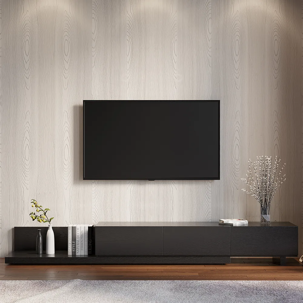 Rectangle Wood Extendable TV Stand — image 12
