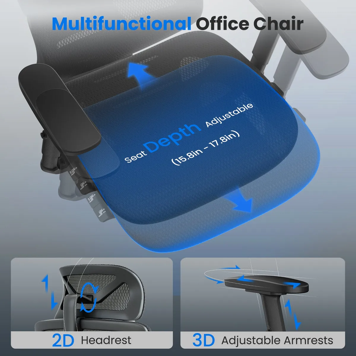 L1 (Ergo UPGRADE 518) | Ergonomic Office Chair — image 4