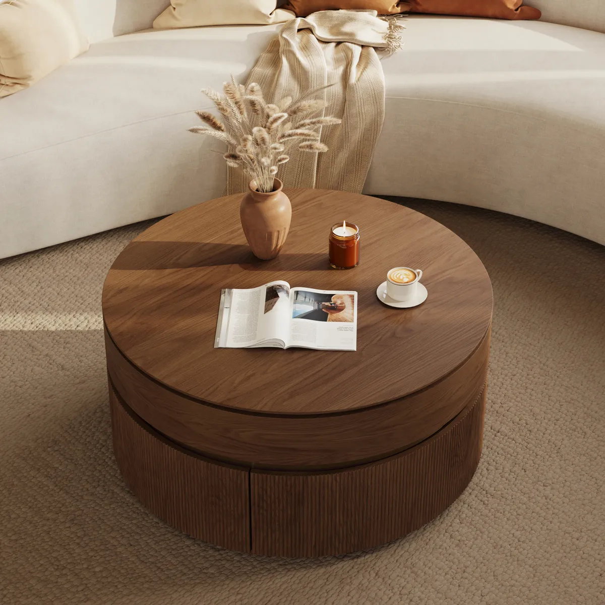 32" Fluted Lift-Top Round — image 23