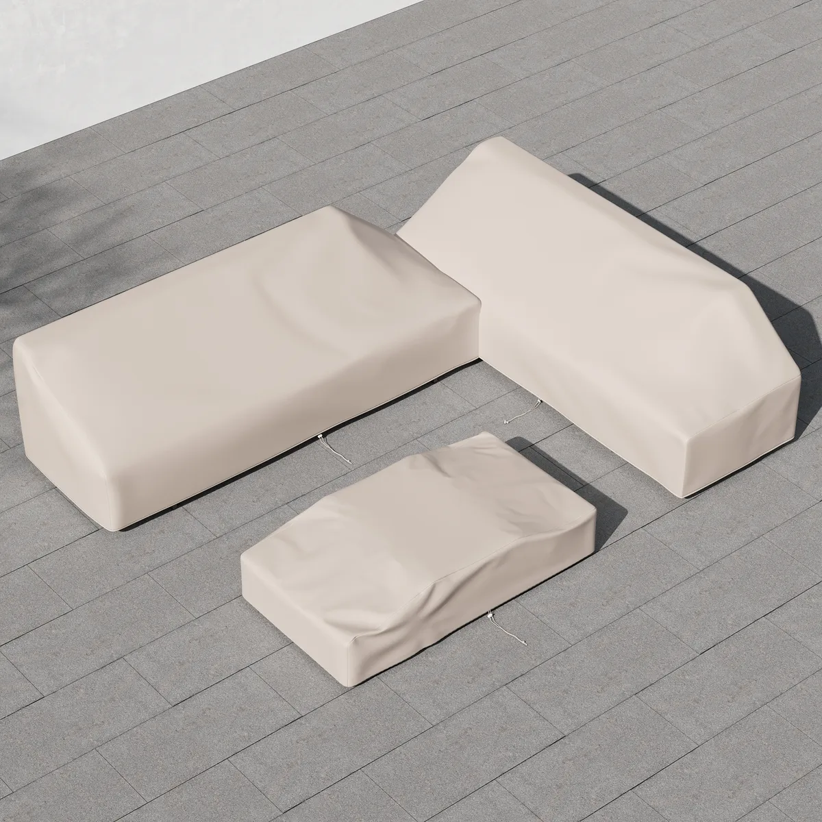 600D Tough Canvas Waterproof Outdoor Patio Furniture Set Covers — image 12