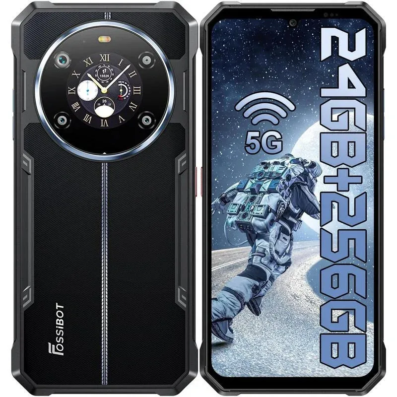 FOSSiBOT F109 5G 24GB+256GB 6.745-Inch Main & 1.32-inch Innovative & Multifunction Rear Display 10600mAh NFC Rugged Phone — image 3