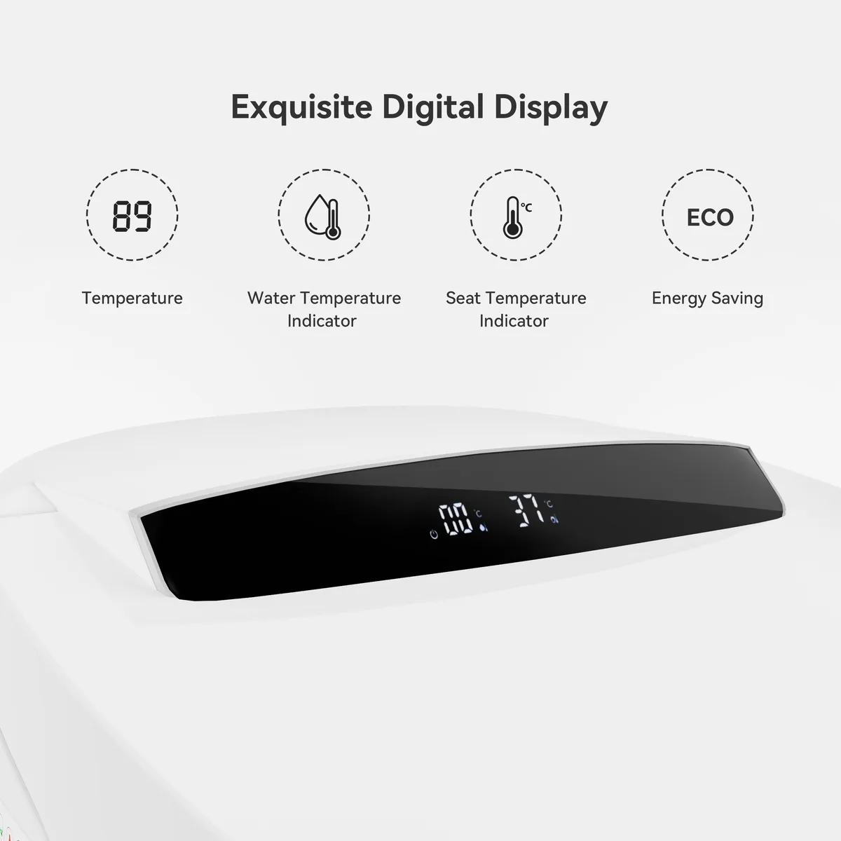 Hynova AX1 Automatic Zero Water Pressure Smart Bidet Toilet — image 8