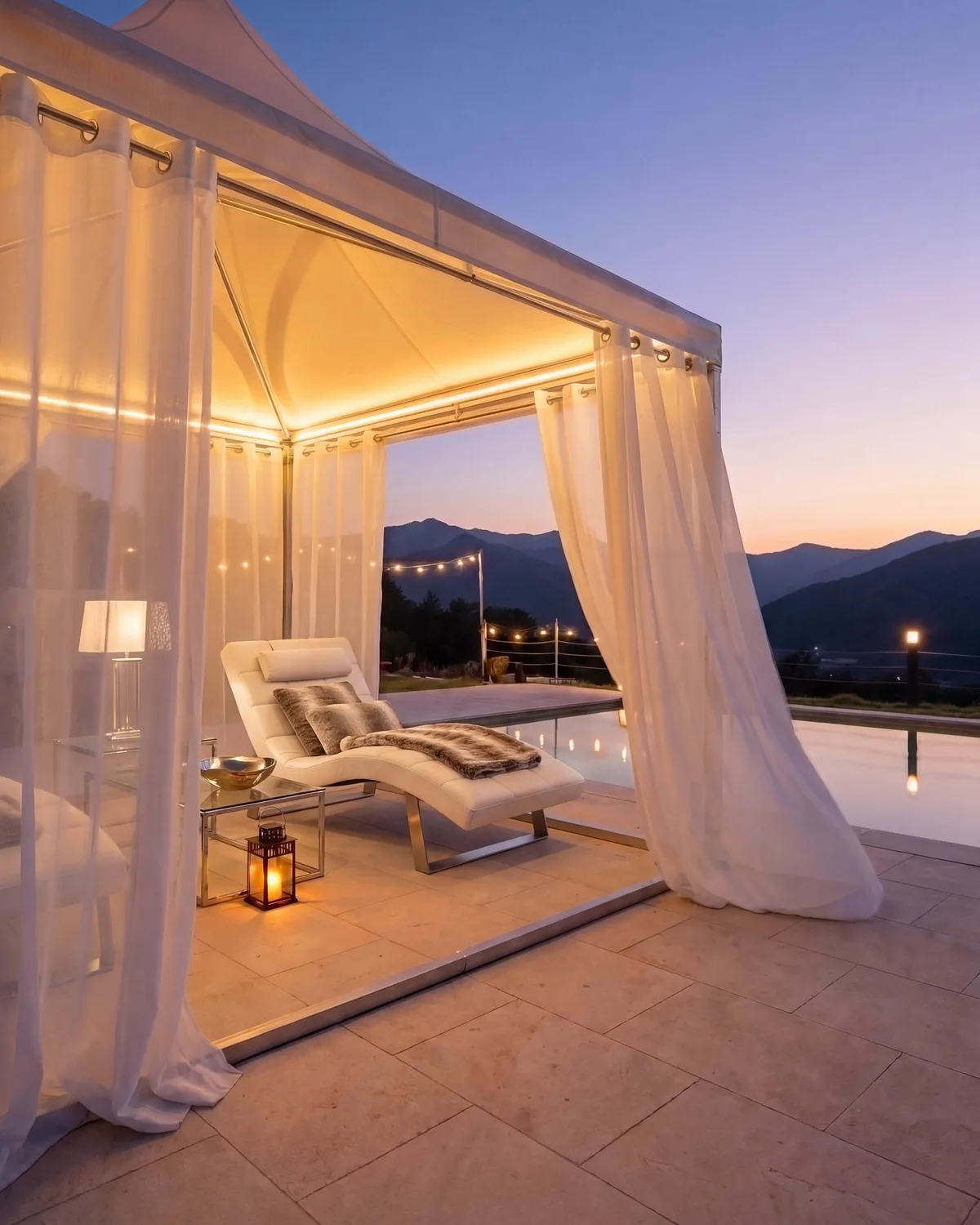 Scottish Custom Outdoor Sheer Curtain — image 2