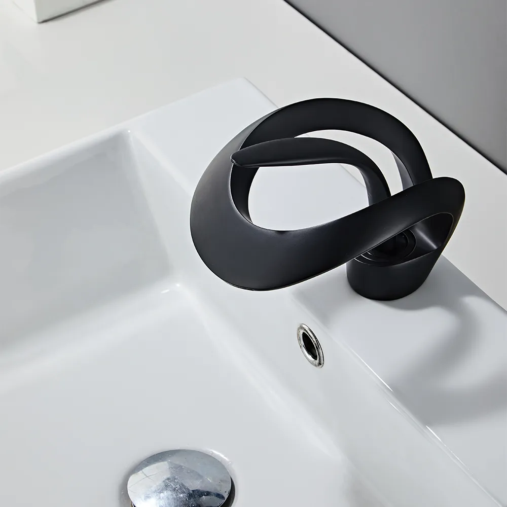 Waterfall Bathroom Sink Faucet — image 5
