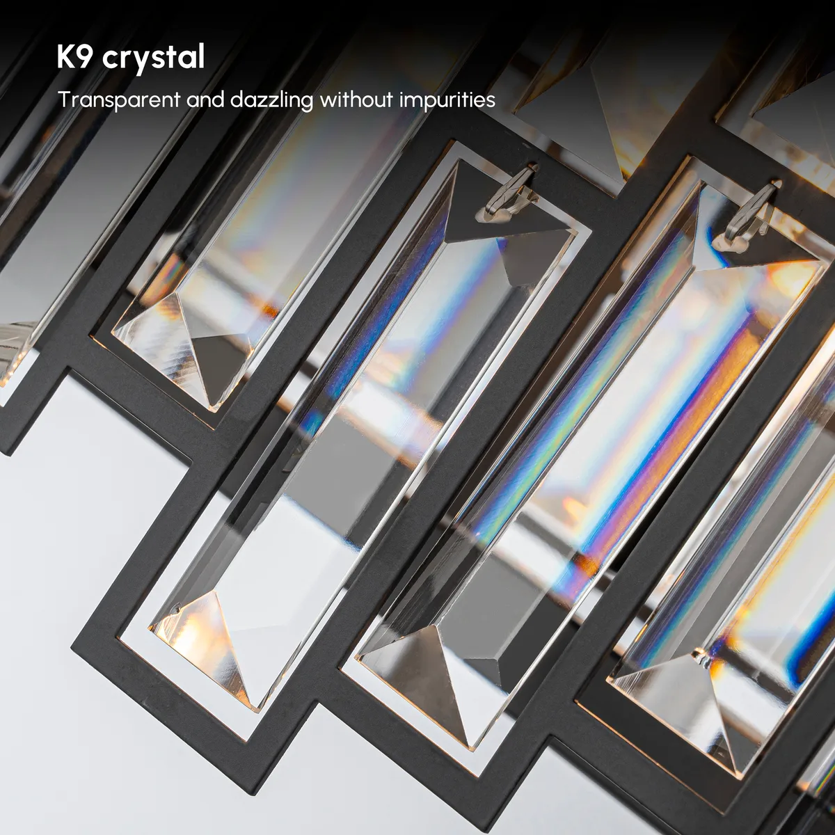 Clyvra 6-Light Kitchen Island Light Crystal Ceiling Light — image 22