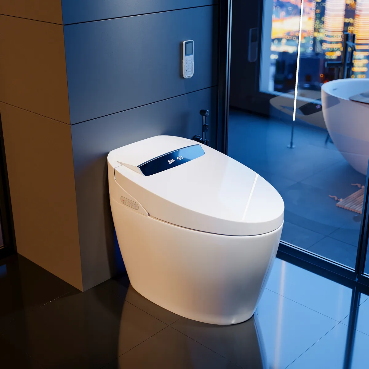 Hynova AX1 Automatic Zero Water Pressure Smart Bidet Toilet — image 2