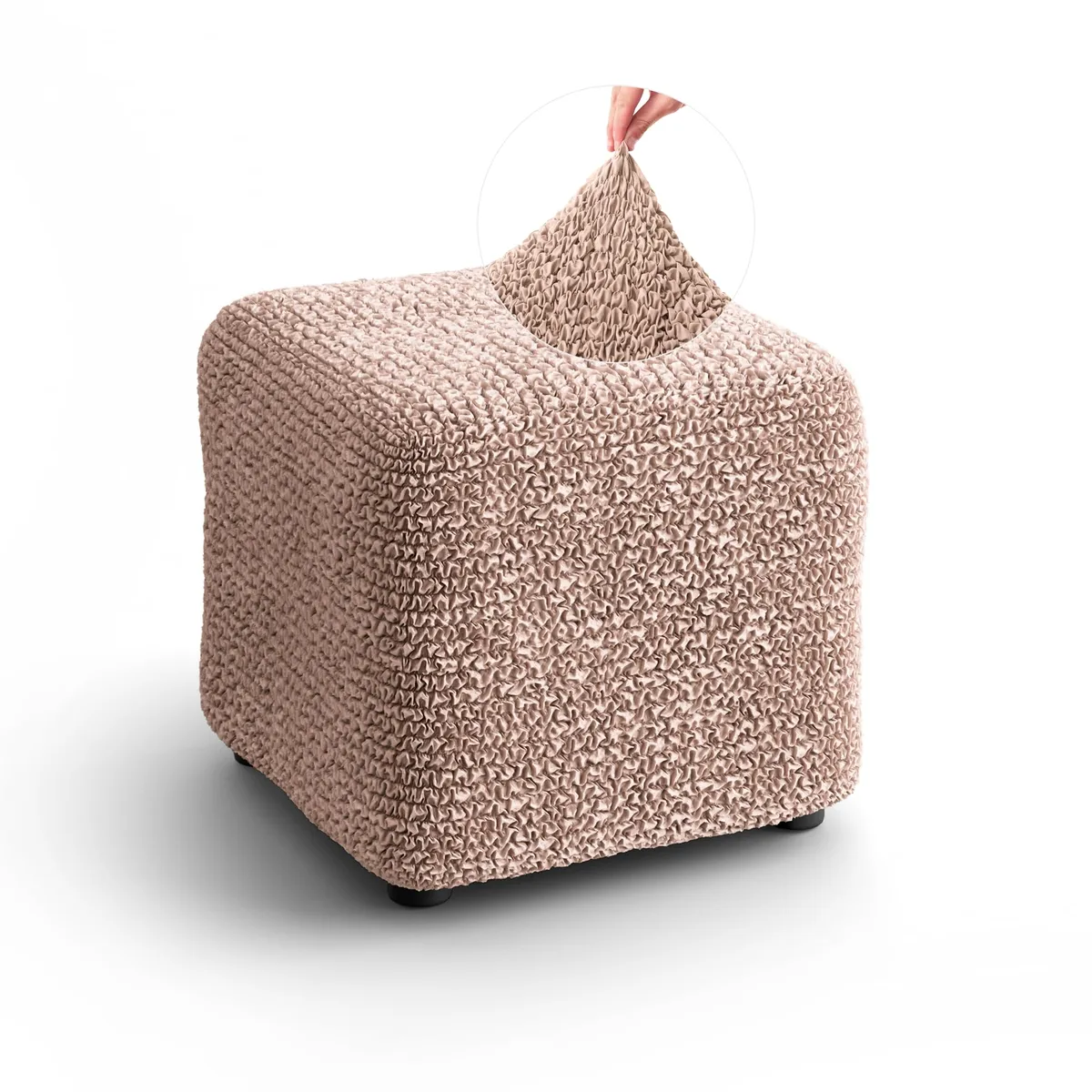 Couch Cushion Cover - 1-Piece Furniture Protector - Form Fit, Machine Washable -MicrofibraCollection