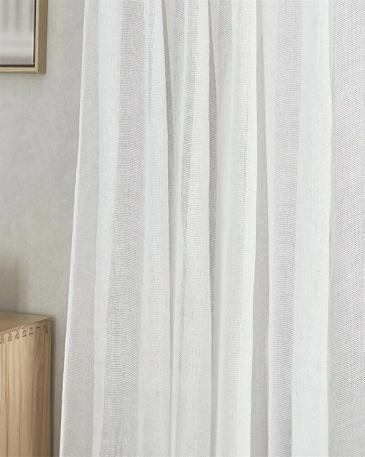 Wengen Linen & Cotton Blend Airy Sheer Custom Curtain — image 5