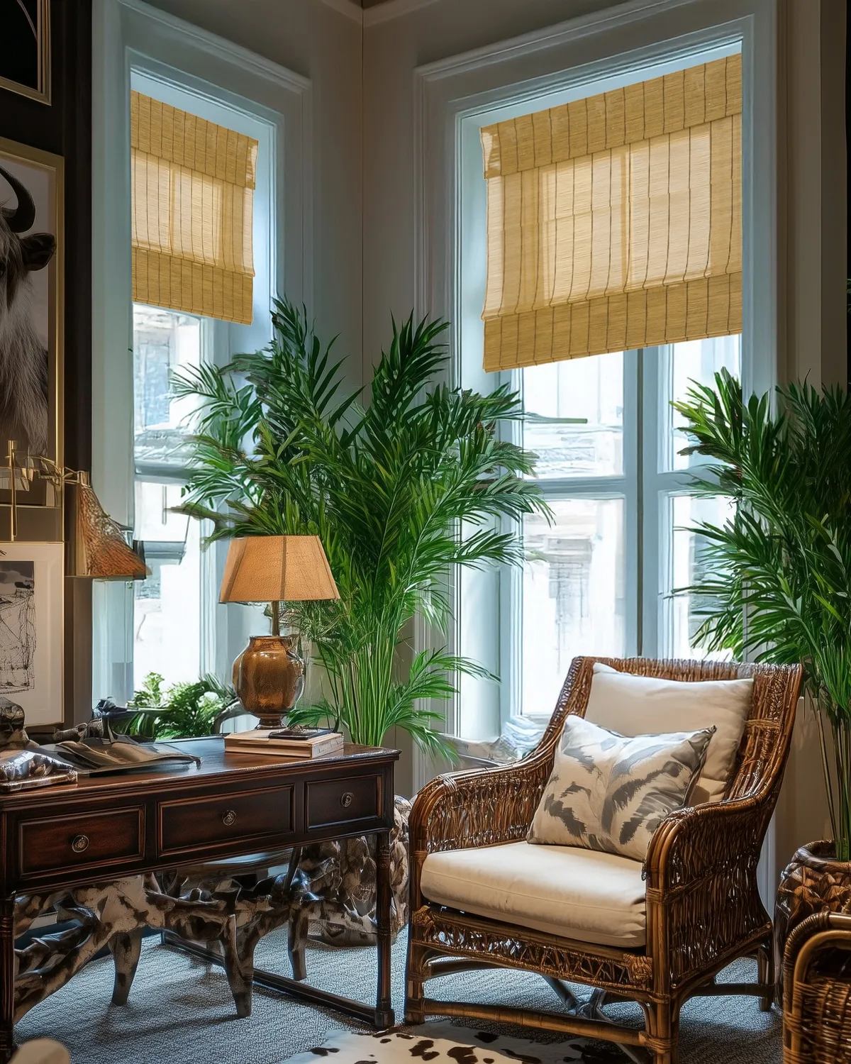 Toni Bamboo Woven Shade - Light — image 3