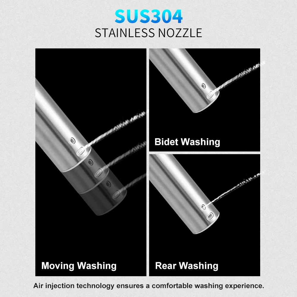 Set of Two Smart Toilet Floor Mounted One-Piece Self Clean Tankless Bidet Toilet — image 6
