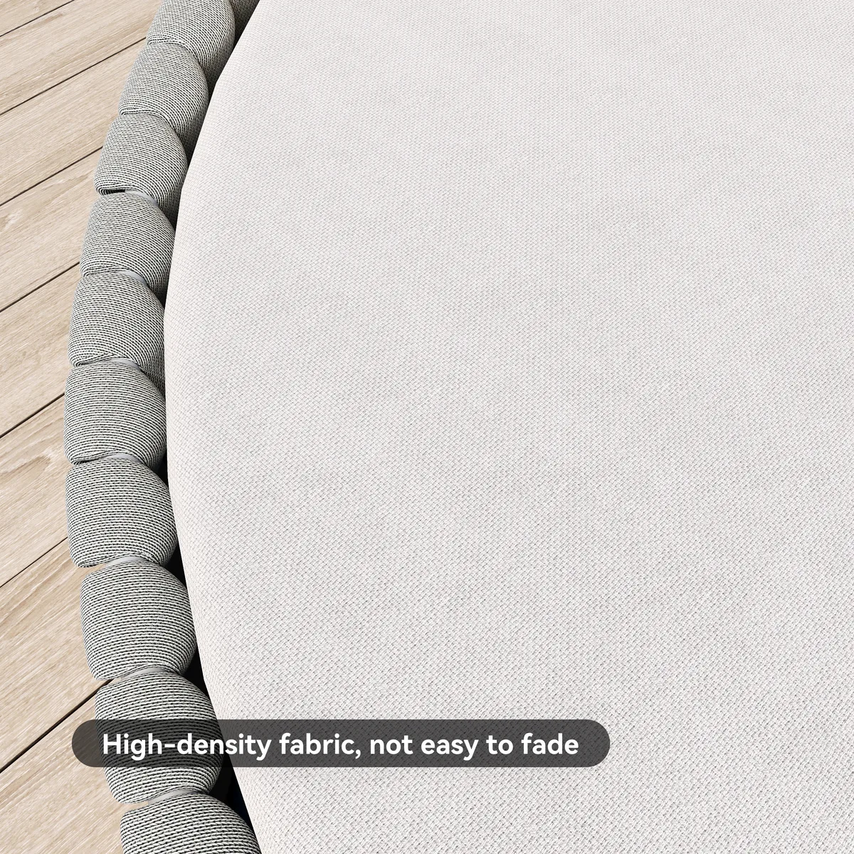 Cocaro Round Garden Polyrattan Sun Island with Roof and Weatherproof Cover — image 28