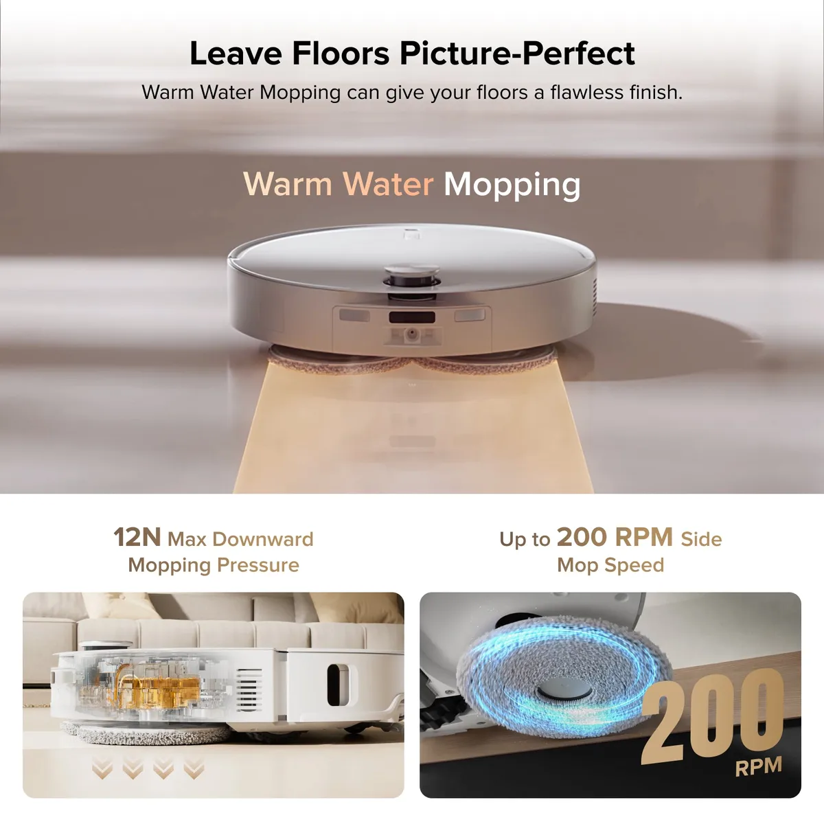 1-Roborock Qrevo CurvX Robot Vacuum — image 5