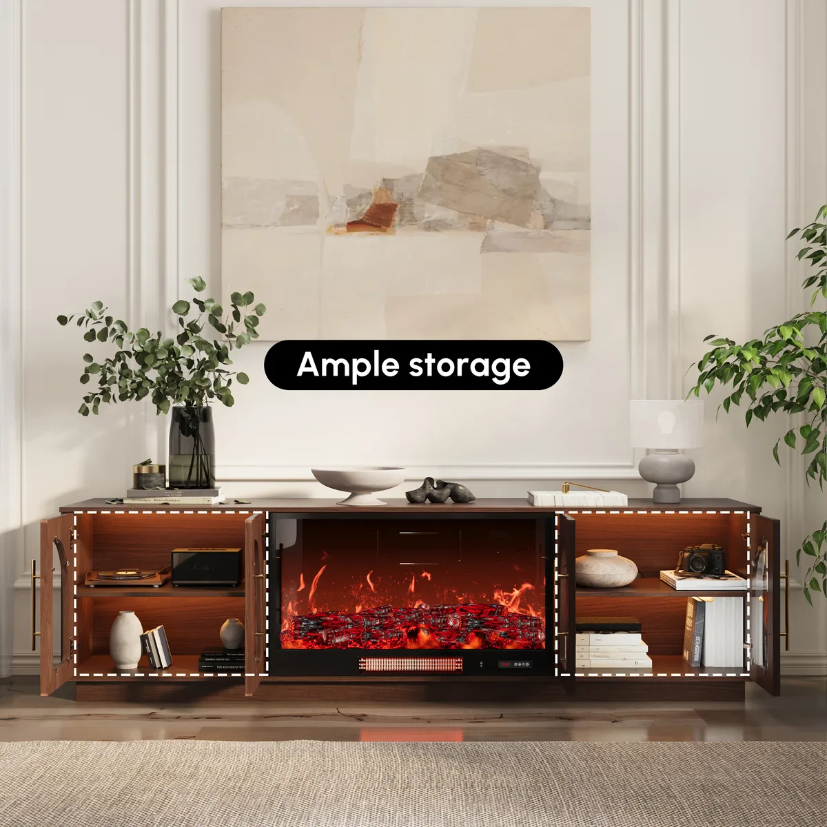 Arune 80" Arched Glass Doors — image 9