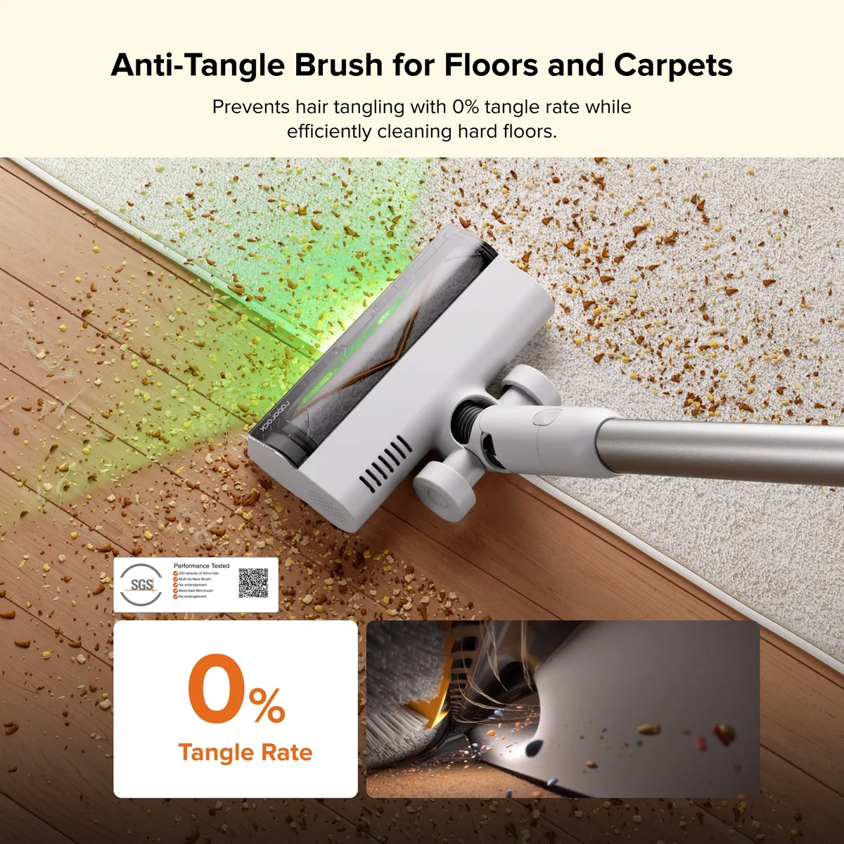 Roborock H60 Hub Cordless Stick Vacuum Cleaner — image 4