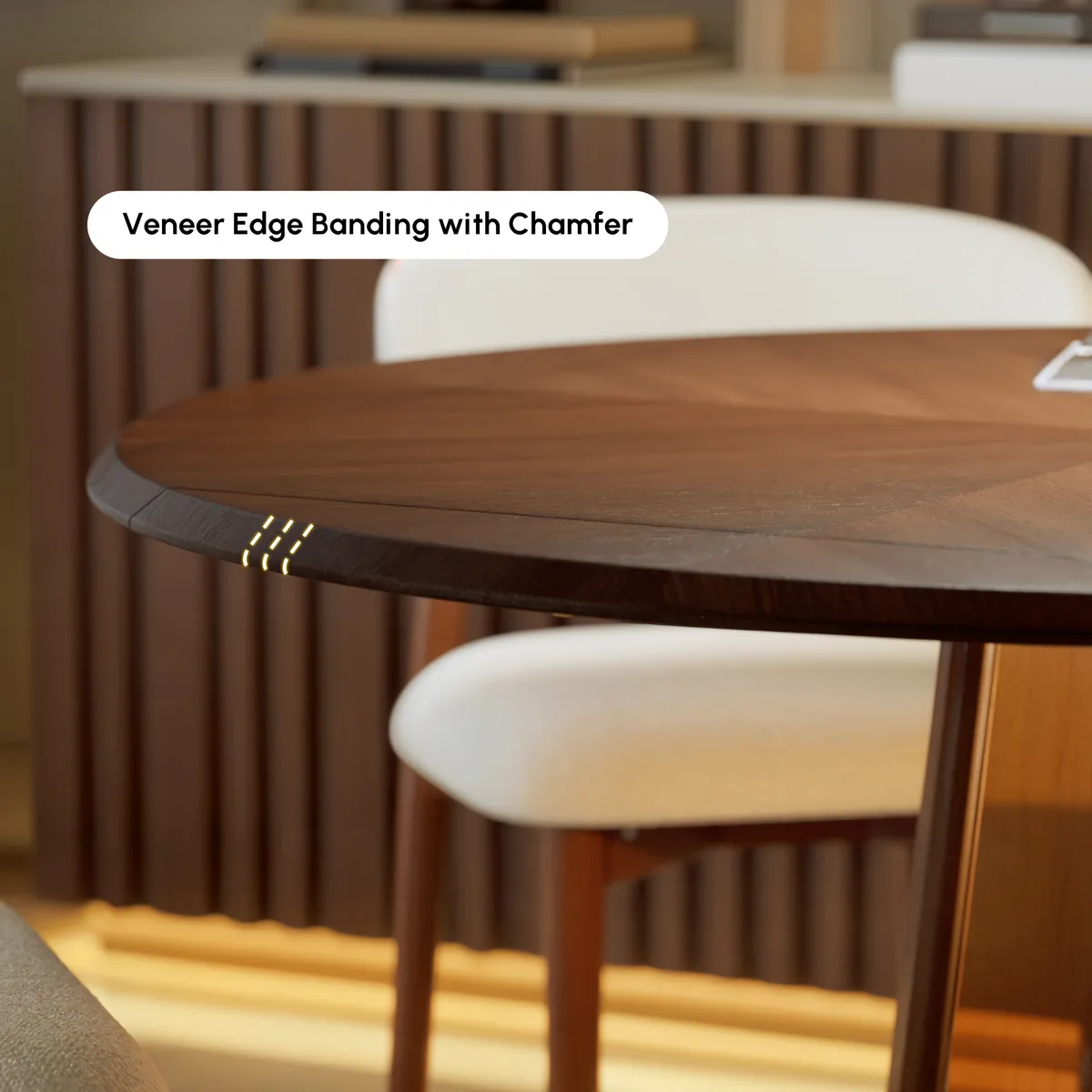 Dining Set 36"-47" Solid Wood Extendable Dining Table — image 9