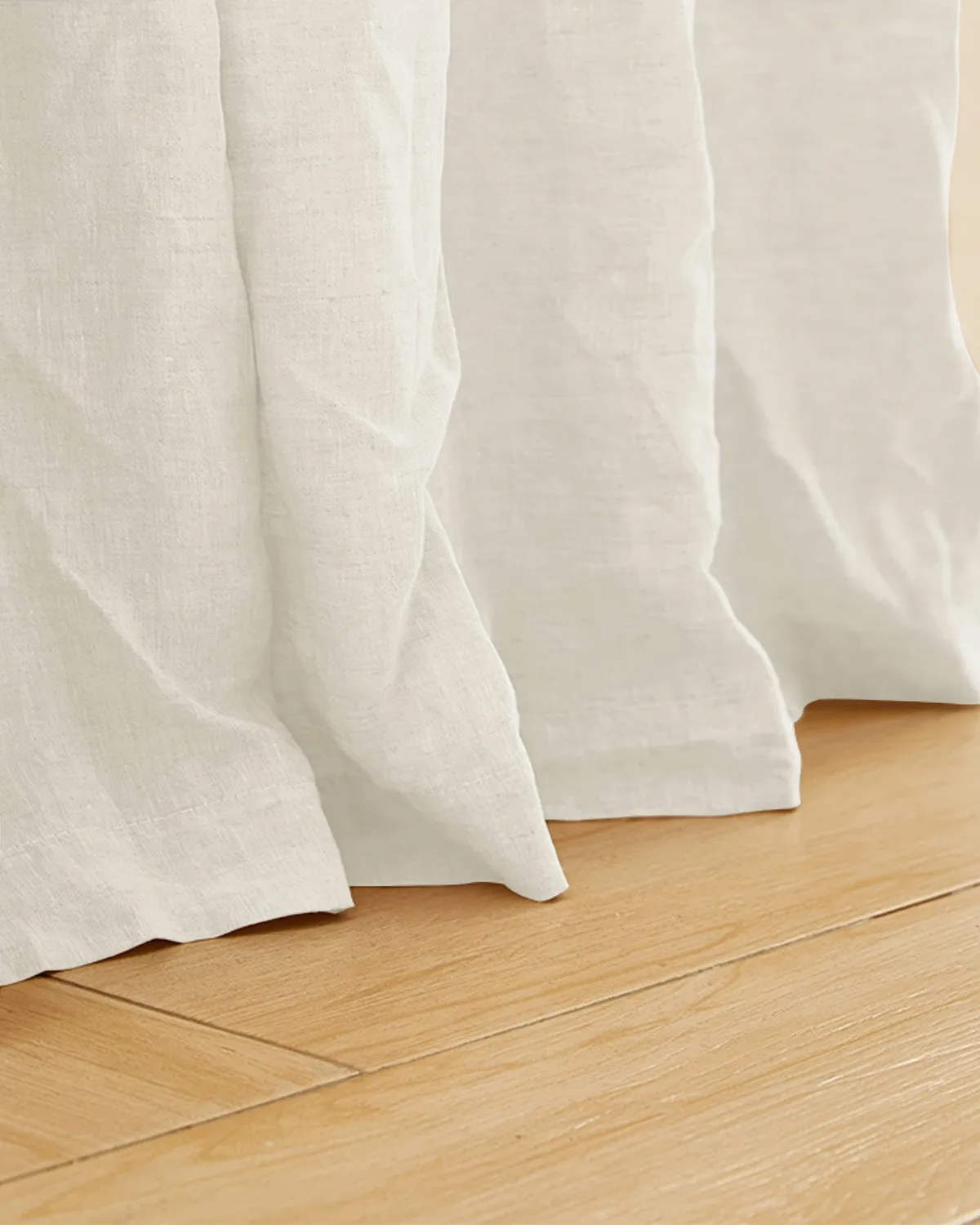 Kyoto 100% Linen Semi Sheer Custom Curtain — image 2
