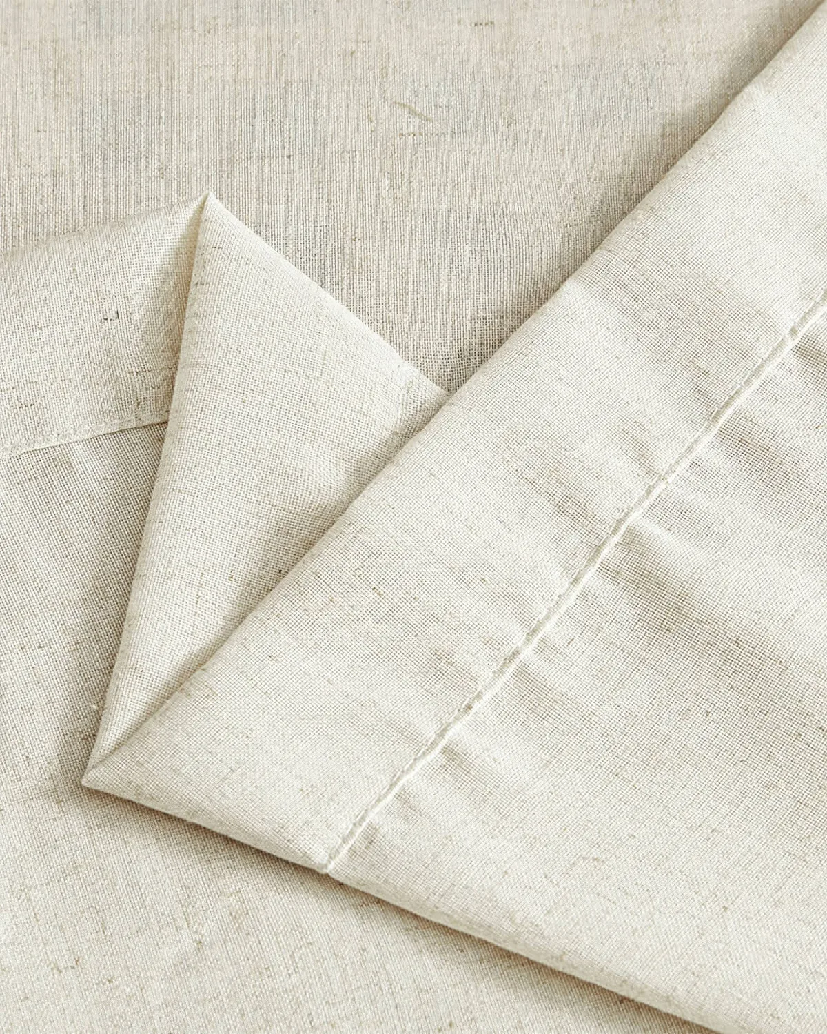 Noah Linen Look Lightweight Waterproof Custom Outdoor Curtain — image 5