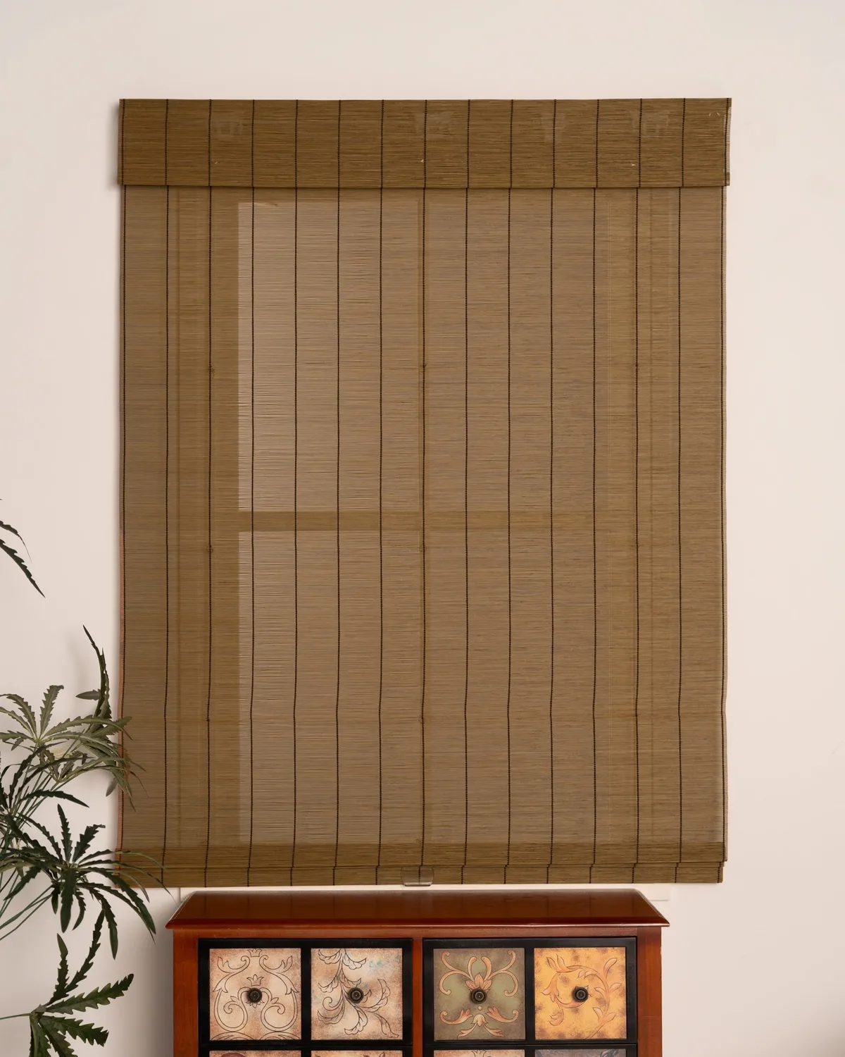 Toni Bamboo Woven Shade - Tan
