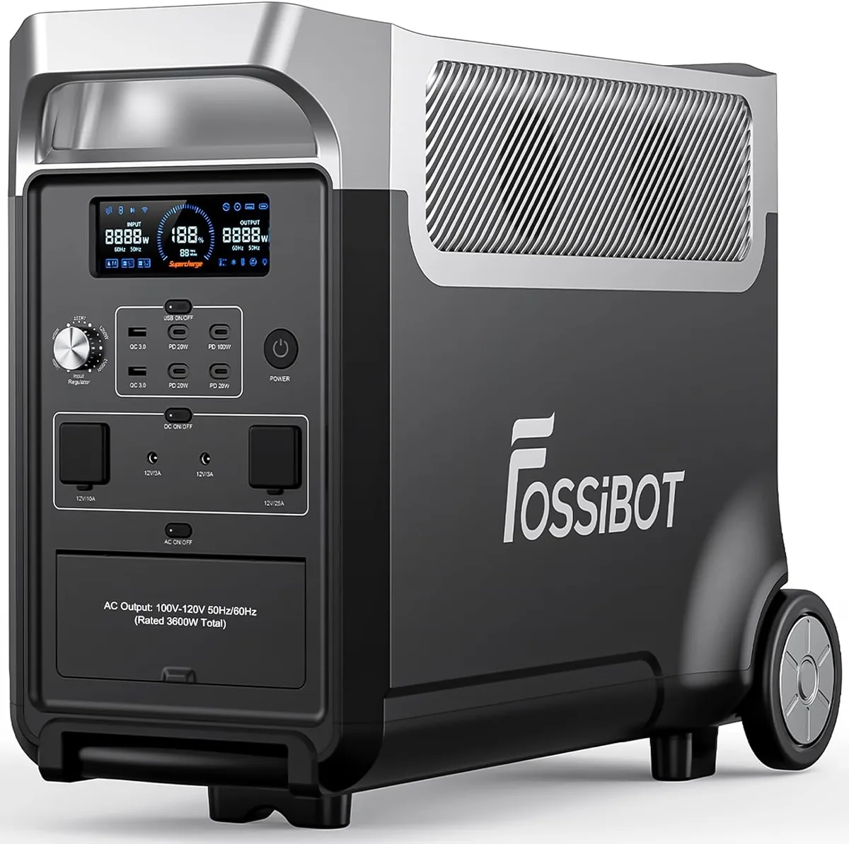 FOSSiBOT F3600 Pro Portable Power Station | 3600W 3840Wh