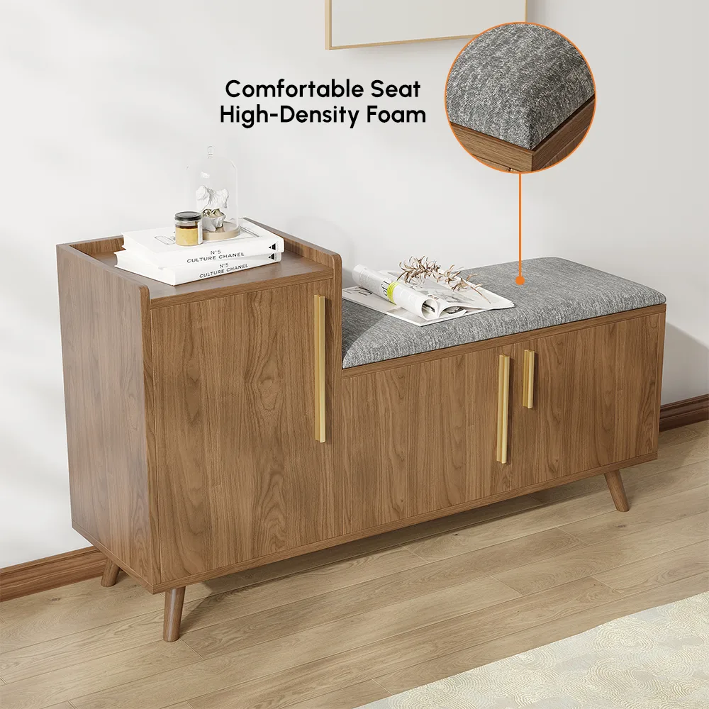Shoe Storage Entryway Bench — image 10