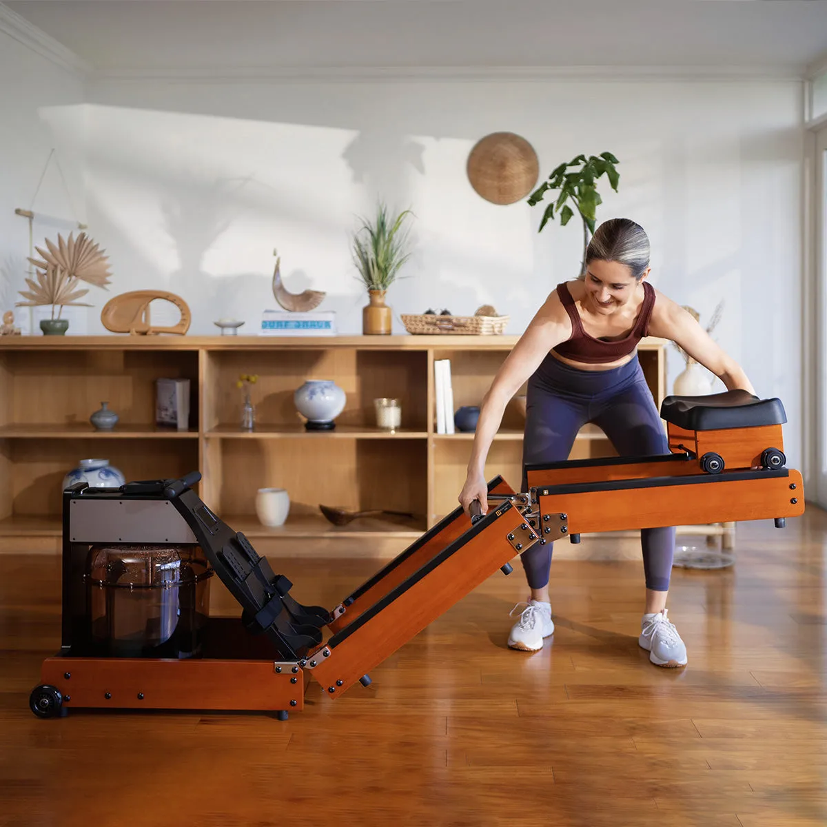 WR1 Foldable Water Rowing Machine — image 5