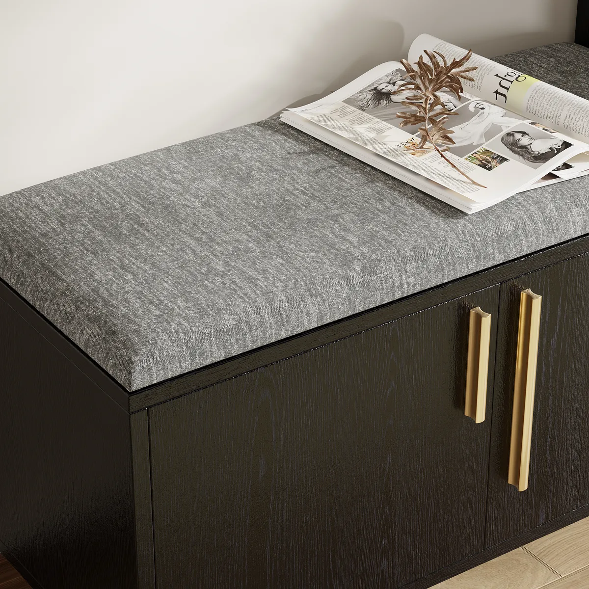 Shoe Storage Entryway Bench — image 16