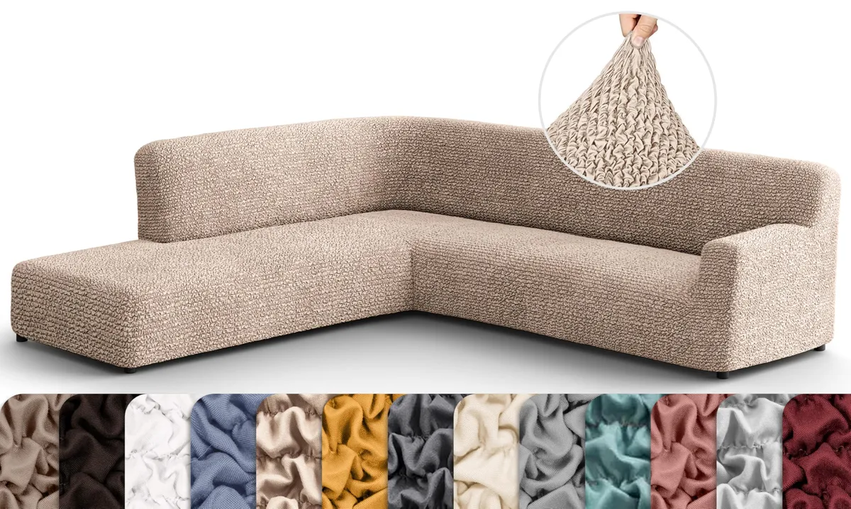 Corner Special Left - 1-Piece Furniture Protector - Form Fit, Machine Washable -MicrofibraCollection — image 4