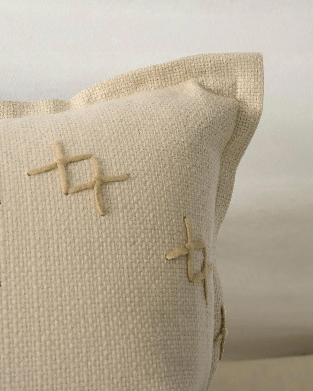 Arden Textured Yarn Stitched Throw Pillowcase — image 11