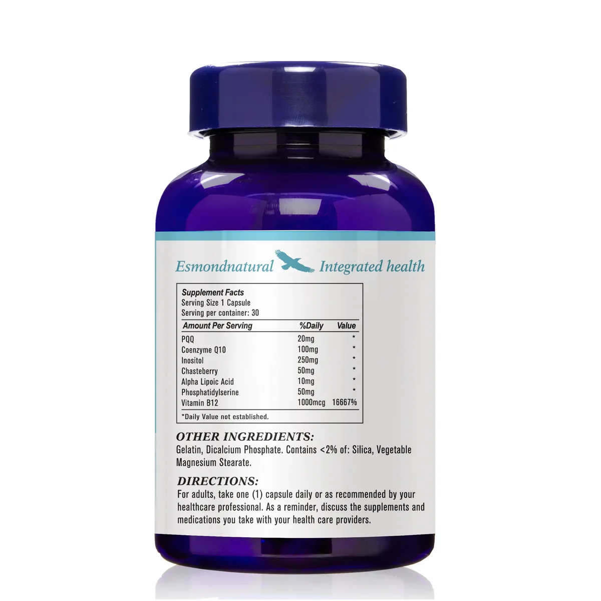 PQQ Energy (Free Radical Scavenger. Supports Mitochondrial Biogenesis Function), USA, FDA, GMP, NPAC-30 Capsules — image 3