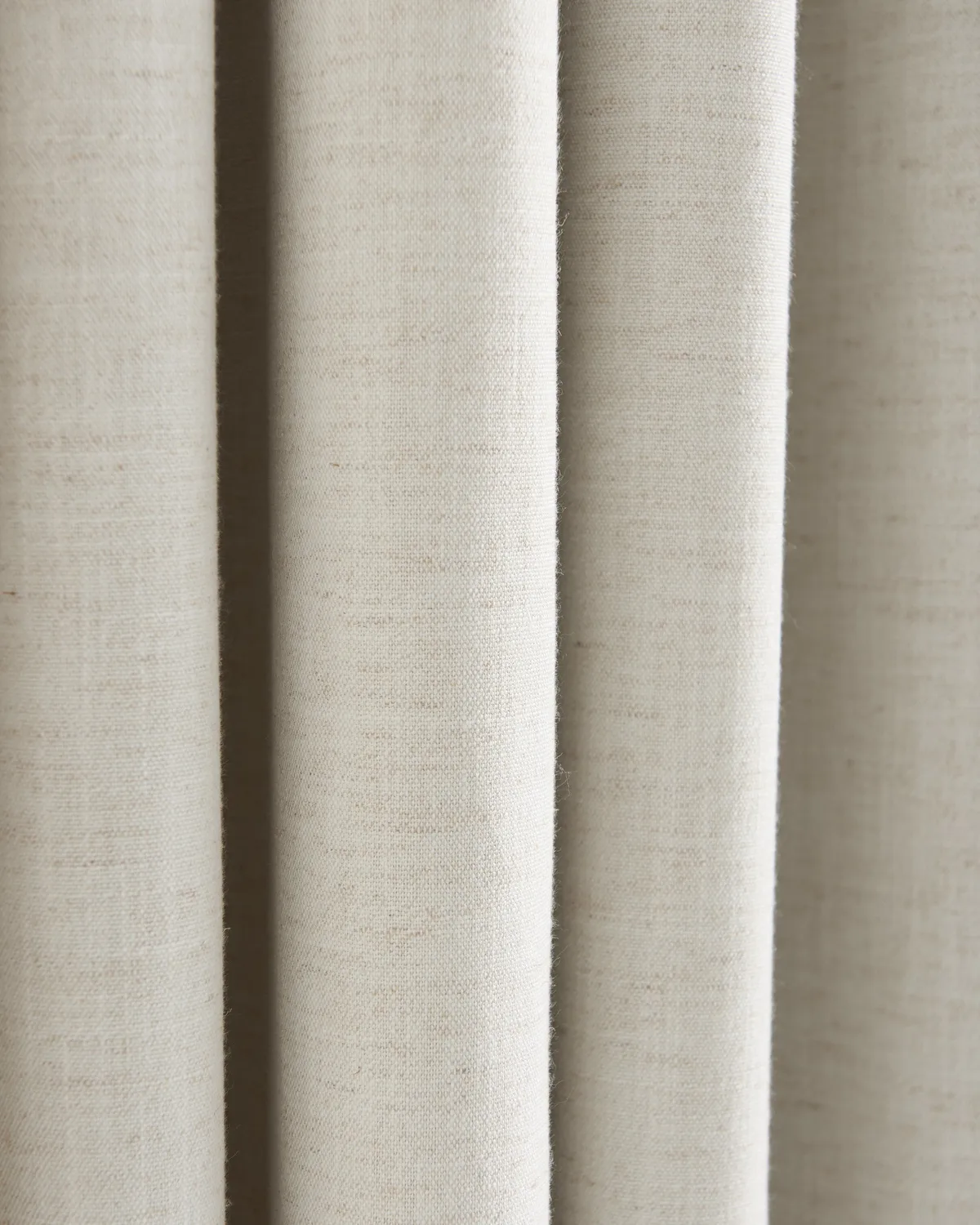 Sally 4 Layers 100% Blackout Soundproof Linen Blend Custom Curtain — image 2