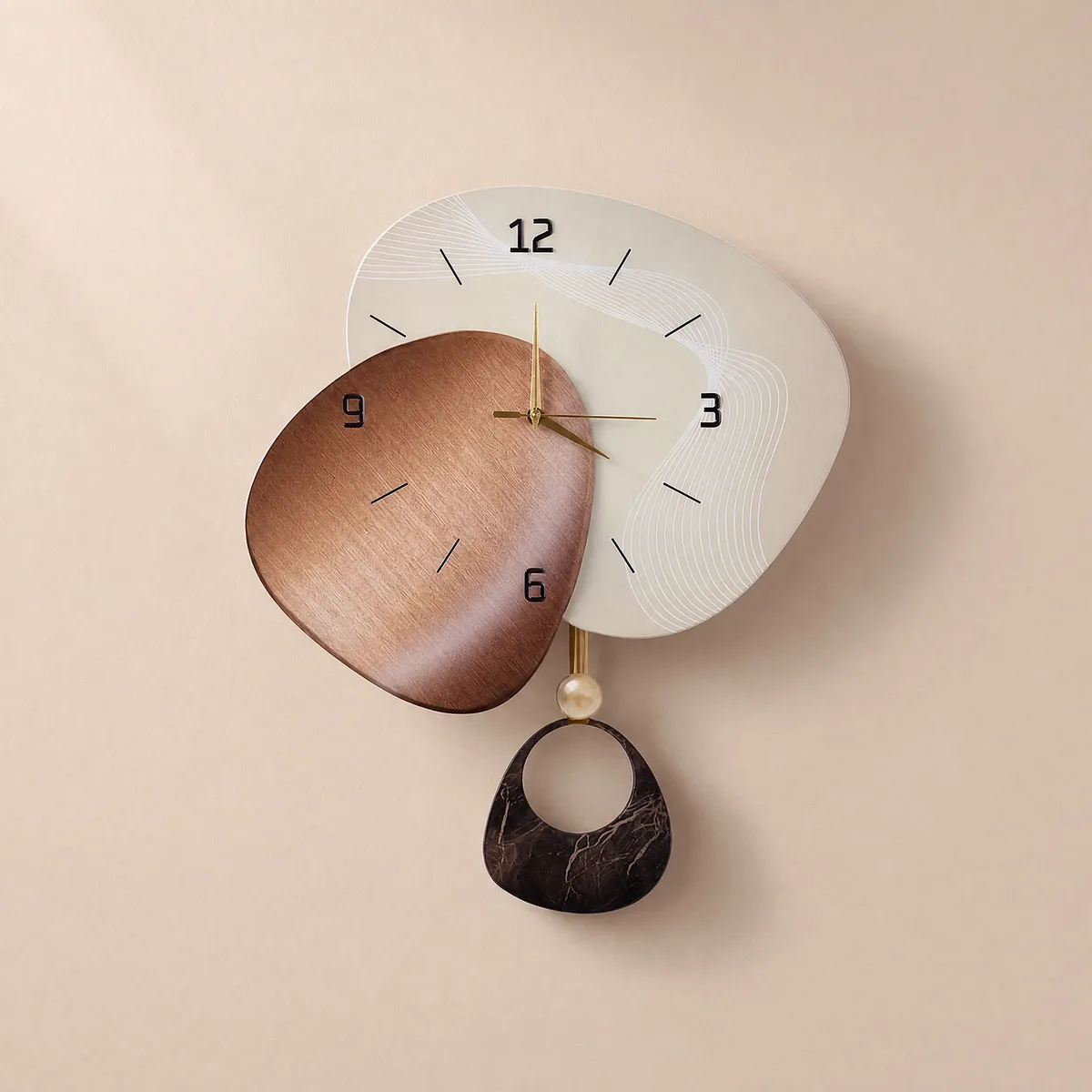 24" LED Wall Clock with 3-Color Dimming and Remote Control — image 10