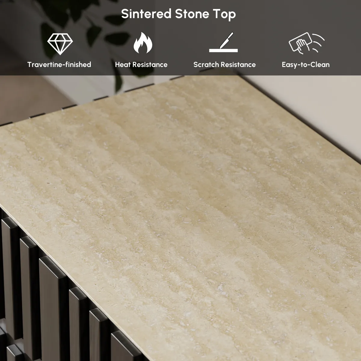 Aura 65" Ash Wood Slatted — image 7