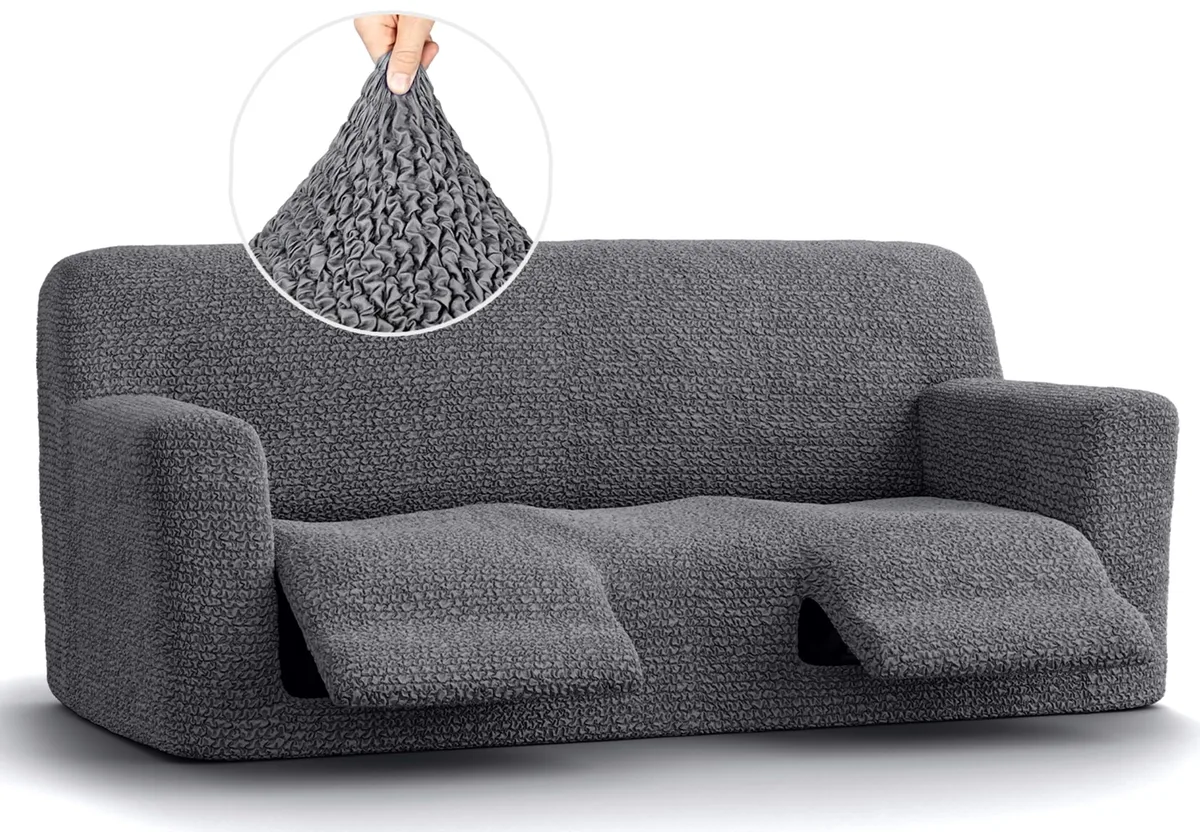 Recliner Sofa Slipcover - 1-Piece Furniture Protector - Form Fit, Machine Washable -MicrofibraCollection — image 15