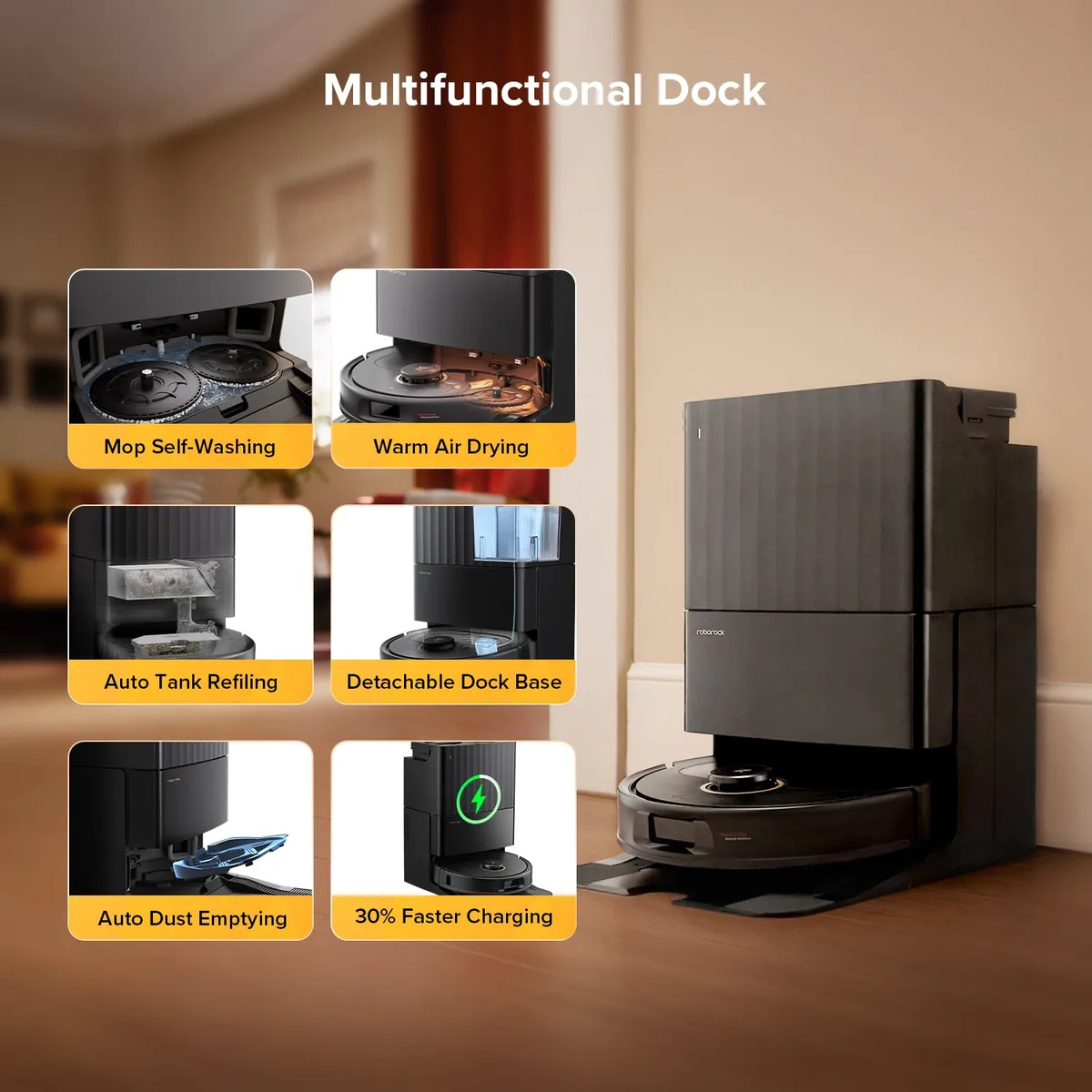 Roborock Qrevo S5V Robot Vacuum — image 3