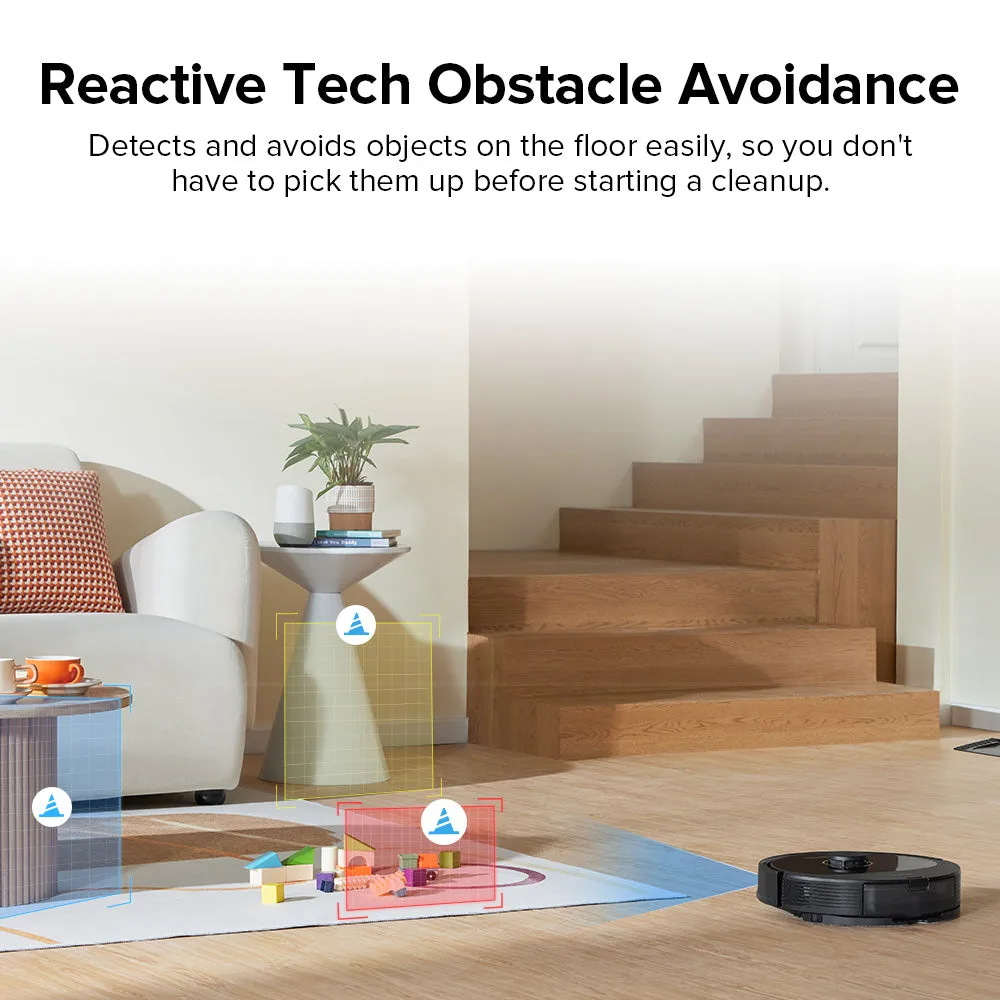 Roborock Q8 Max+ Robot Vacuum and Mop with Auto-Empty Dock — image 4